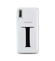 Samsung A70 Harf Tasarımlı Telefon Kılıfı T-Harfi 