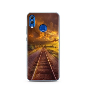 Ray Tasarımlı Süper Şeffaf Silikon Telefon Kılıfı Huawei Honor 10 Lite