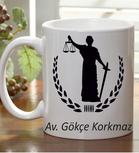 Kişiye Özel Avukat Kupa Bardak