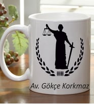 Kişiye Özel Avukat Kupa Bardak
