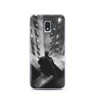 Batman Tasarım Süper Şeffaf Silikon Telefon Kılıfı Samsung J2 Pro (2018)