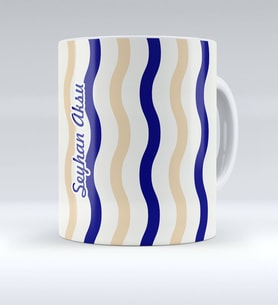 BK Gift Kişiye Özel Çini Desenli Kupa Bardak  18
