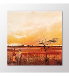 Arty Tablo Bhundu Landscape Tablo (Karışık)