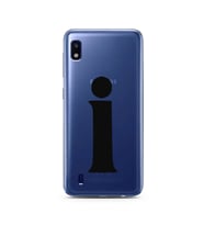 Samsung A10 Harf Tasarımlı Telefon Kılıfı İ-Harfi 