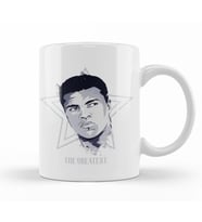 Muhammed  Ali Boks  The Greatest Kupa Bardak Porselen