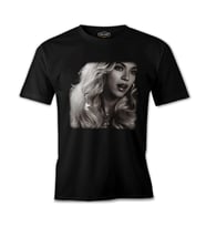 Beyonce - Star Siyah Erkek Tshirt