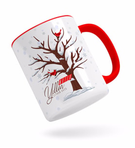 BK Gift Kişiye Özel Yılbaşı Mutlu Yıllar Kırmızı Kupa Bardak-25