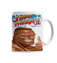 Street Fighter  Thunder Hawk 01 Kupa Bardak Porselen