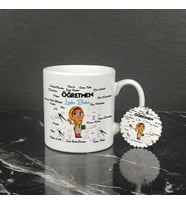 Öğretmen Kupa Bardak ve Anahtarlık Set