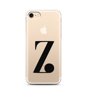 Iphone 7 Harf Tasarımlı Telefon Kılıfı Z-Harfi 