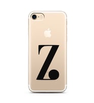 Iphone 7 Harf Tasarımlı Telefon Kılıfı Z-Harfi 