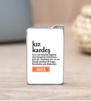 Kız Kardeş Kelime Anlamı Çakmak
