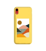 Sarı Lansman Kılıf iPhone XR