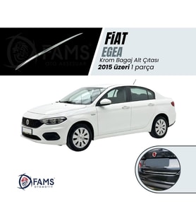 Fiat Egea Krom Bagaj Alt Çıtası 2015 Üzeri P. Çelik (SEDAN)
