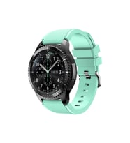 BİPOWER Samsung Watch 22mm KRD2 Frontier Silikon Kordon (Turkuaz)