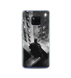 Batman Tasarım Süper Şeffaf Silikon Telefon Kılıfı Huawei Mate 20 Pro 