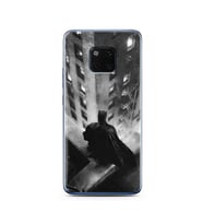 Batman Tasarım Süper Şeffaf Silikon Telefon Kılıfı Huawei Mate 20 Pro 