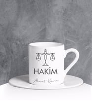 Kişiye Özel Hakim Türk Kahvesi Fincanı 90697