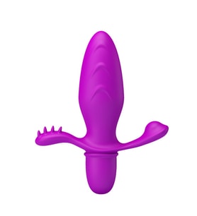LilituShop Klitoral Uyarıcılı Titreşimli  Plug