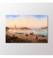 Arty Tablo Kız Kulesi Tablo (Karışık)
