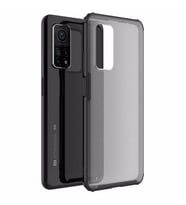 Microsonic Xiaomi Mi 10T Pro Kılıf Frosted Frame Siyah
