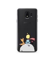 Küçük Prens Tasarım Süper Şeffaf Silikon Telefon Kılıfı Samsung J4 (2018)
