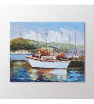 Arty Tablo Yelkenliler Tablo (Karışık)
