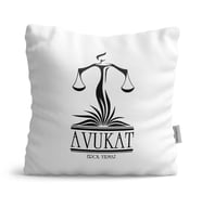 BK Gift Kişiye Özel Mesleki Avukat Dekoratif Yastık  9