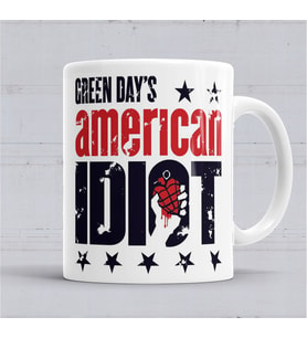 Green Day Kupa Bardak Porselen