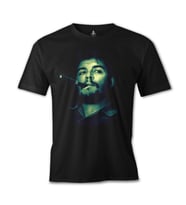 Che Guevara - Smoke 2 Siyah Erkek Tshirt