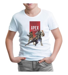 Apex - Legends Beyaz Çocuk Tshirt