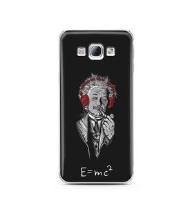 Einstein Tasarım Süper Şeffaf Silikon Telefon Kılıfı Samsung A8 (2015)  
