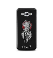 Einstein Tasarım Süper Şeffaf Silikon Telefon Kılıfı Samsung A8 (2015)  