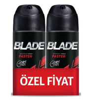 Blade Faster Erkek Deodorant 150 ml 2 li Paket