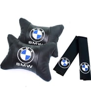 BMW 1 Series (E87) Koltuk başlığı uyumlu ortopedik yastık takımı ve kemer koruyucu kılıf  hediyelik set