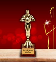 Kişiye Özel Oscar Heykelciği Hediyesi