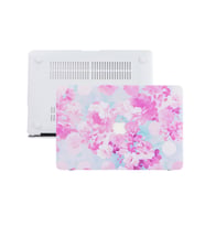 MacBook Pro Kılıf HardCase A1706 1708 1989 2159 A2251 A2289 A2338 Kılıf Flower02 (Magenta.)
