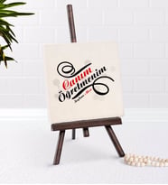 BK Gift Kişiye Özel Canım Öğretmenim Şovaleli Doğal Taş-2 (Beyaz)