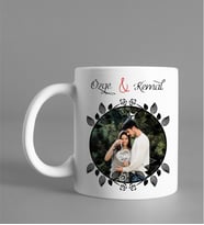 Kişiye Özel Fotoğraflı İsimli Kupa