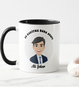 En Karizma Baba Adayı Kupası (Siyah)