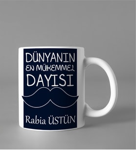 Kişiye Özel Dünyanın En Mükemmel Dayısı Kupası