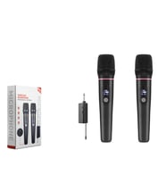 Profesyonel Kablosuz Uhf 2’Li̇ Mi̇krofon Seti̇ - 6.35Mm - Si̇yah HDX2791