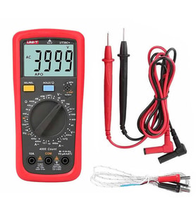 UNI-T UT39C+ Dijital Multimetre NCV Voltmetre Ampermetre