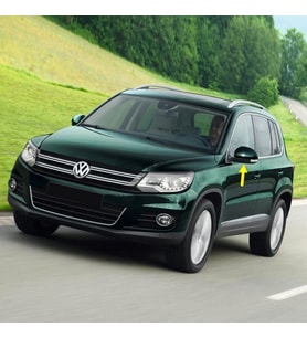 VW Tiguan 2012-15 Sol Dikiz Ayna Sinyal Lambası Alt Işıklı 5N0949101C