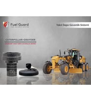 FUEL GUARD Caterpillar Greyder Yakıt Depo Koruma Cihazı