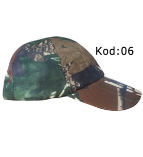HS-11141 Desenli Şapka Kod:06