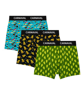 Carnaval Snack Garden Erkek Boxer 3’lü Set