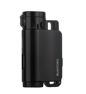 Quantoro 3 Torch Pürmüz Siyah Metal Puro Çakmağı
