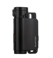Quantoro 3 Torch Pürmüz Siyah Metal Puro Çakmağı