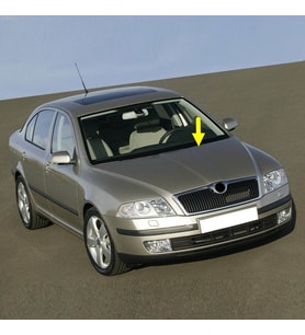 Skoda Octavia 2 A5 2005-2008 Ön Cam Sol Silecek Kolu 1Z1955409A (Siyah)